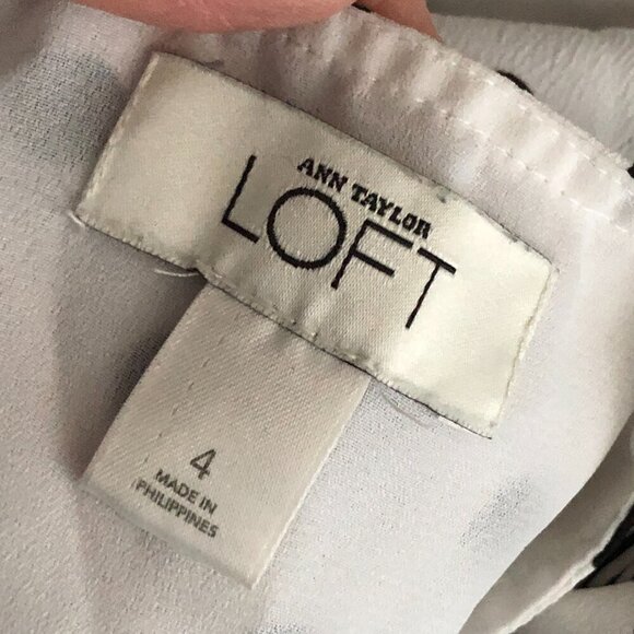 Ann Taylor LOFT Polka Dot & Stripes Camisole - Picture 3 of 8